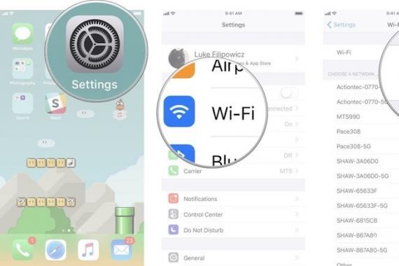 Как включить Wi-Fi на вашем iPhone и iPad